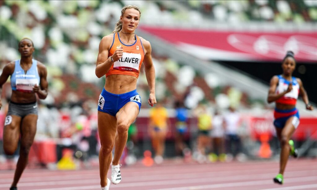 Η Λίκε Κλάβερ είναι μια εντυπωσιακή Ολλανδή αθλήτρια. Όταν μπει στον αγωνιστικό χώρο για να τρέξει είναι πολύ δύσκολο να μην την προσέξεις!