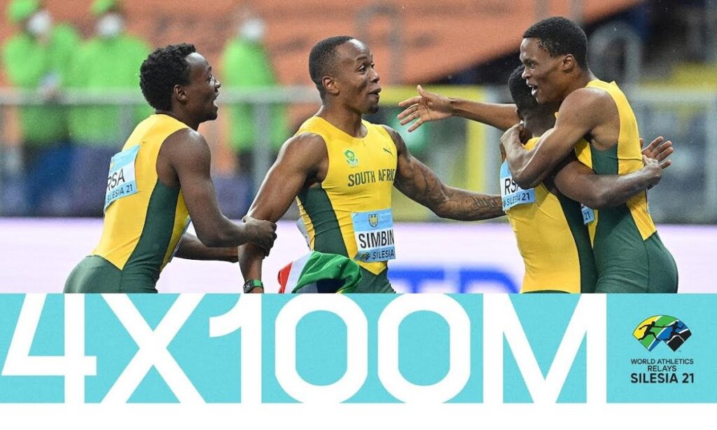 Η Νότια Αφρική αναμένεται να χάσει το χρυσό μετάλλιο στην σκυταλοδρομία 4x100μ. ανδρών που κατέκτησε στο Παγκόσμιο Πρωτάθλημα στη Σιλέσια.