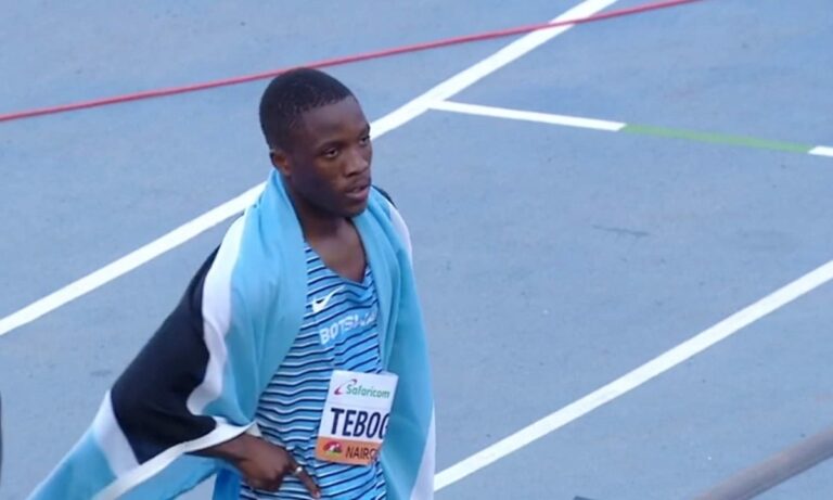 Ο Λετσίλε Τεμπόγκο από τη Μποτσουάνα έτρεξε τα 100μ. σε 9.96 σε αγώνα στην Γκαμπορόνε και έσπασε το παγκόσμιο ρεκόρ Κ20 του Τρέιβον Μπρόμελ.