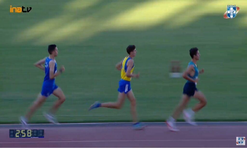 Πανελλήνιο Πρωτάθλημα Κ18: Αποτελέσματα 3.000μ. Ανδρών