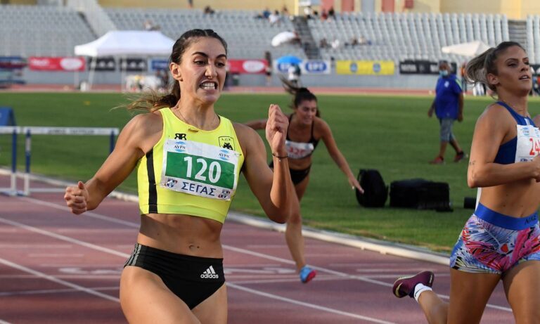 Η Αναΐς Καραγιάννη σημείωσε την καλύτερη επίδοση στις προκριματικές σειρές στα 100μ. εμπόδια με 13.41 στο Πανελλήνιο στη Θεσσαλονίκη.