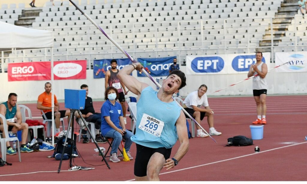 Ο Κώστας Μυλωνάς σημείωσε την καλύτερη επίδοση στον προκριματικό του ακοντισμού με 69,31 μέτρα στο Πανελλήνιο Πρωτάθλημα στη Θεσσαλονίκη.