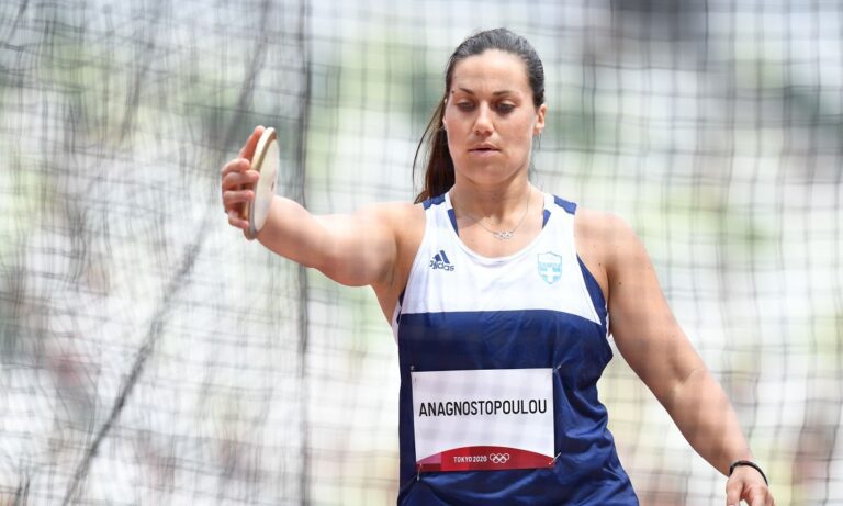 Η Χρυσούλα Αναγνωστοπούλου αγωνίστηκε στο α' προκριματικό γκρουπ της δισκοβολίας και με βολή στα 58,15 μέτρα αποκλείστηκε από τον τελικό.