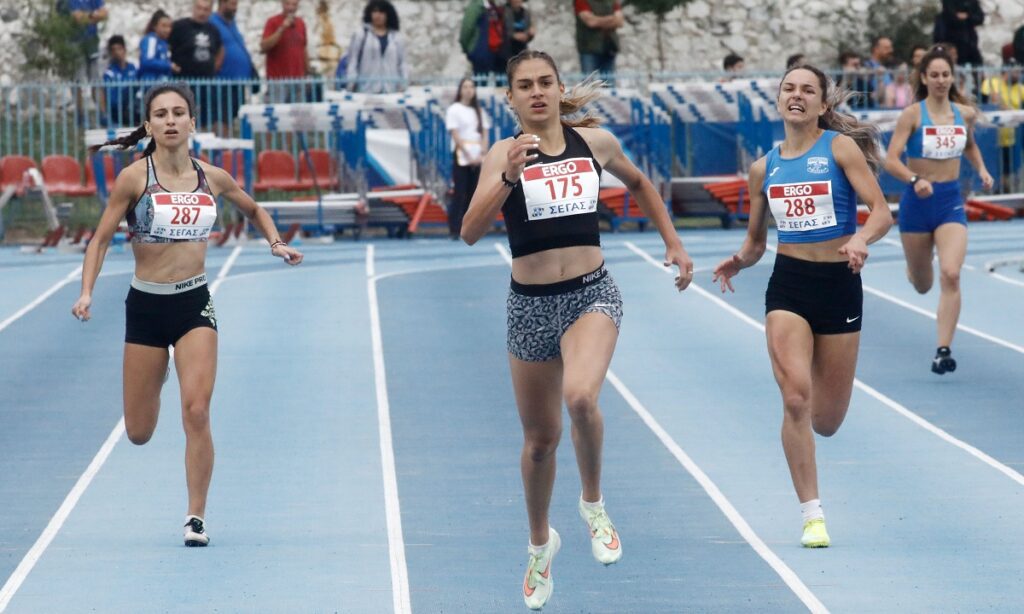 Η Κατερίνα Νατσιοπούλου ήταν νικήτρια στα 400 μέτρα στο Πανελλήνιο Πρωτάθλημα Κ20 που διεξάγεται στις Σέρρες τερματίζοντας με χρόνο 56.91.