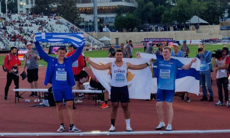Το πρώτο μετάλλιο στο Ευρωπαϊκό Πρωτάθλημα Κ18 πήρε η Ελλάδα με τον Γιώργο Παπαναστασίου που ήταν 3ος στον τελικό της σφυροβολίας με 77,37μ.