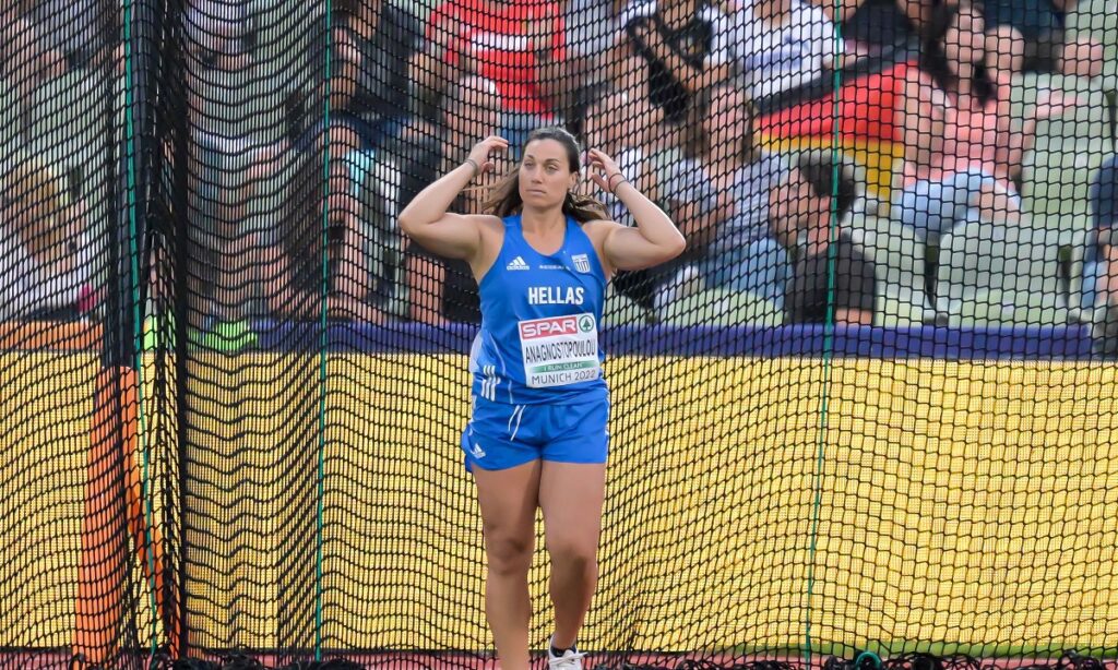 Η Χρυσούλα Αναγνωστοπούλου προκρίθηκε στον τελικό της δισκοβολίας γυναικών με βολή στα 58,13 μέτρα στο Ευρωπαϊκό Πρωτάθλημα στο Μόναχο.