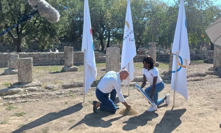 Αντιπροσωπεία της Οργανωτικής Επιτροπής των Ολυμπιακών Αγώνων «Παρίσι 2024» επισκέφθηκε την Ελλάδα, με τελευταίο σταθμό το Καλλιμάρμαρο.