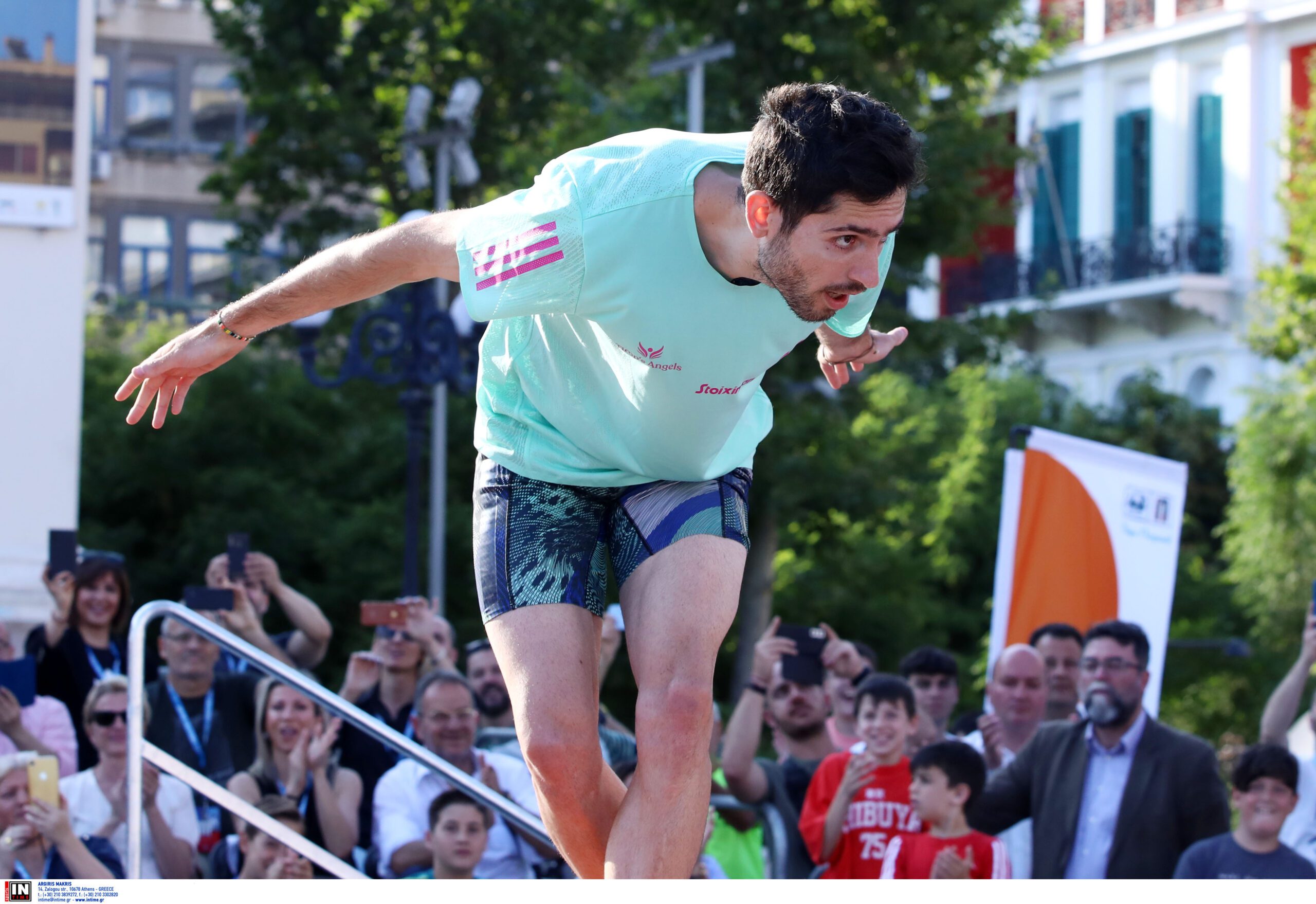 Piraeus Street Long Jump: Αλμα στα 8,24μ. για τον Μίλτο Τεντόγλου