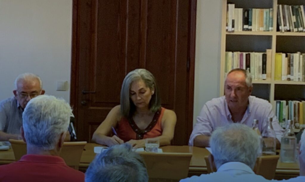 Σοφία Σακοράφα: Συνάντηση με εκπροσώπους σωματείων Ανατολικής Μακεδονίας και Θράκης