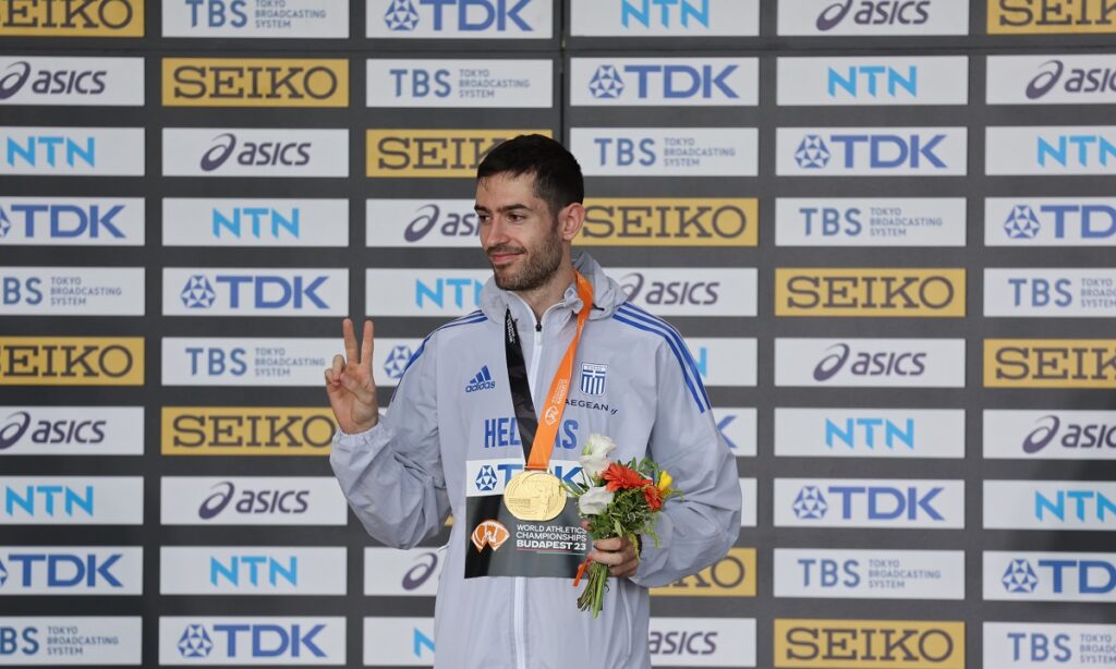 Μίλτος Τεντόγλου: Κορυφαίος αθλητής των Βαλκανίων το 2023 για τρίτη διαδοχική χρονιά