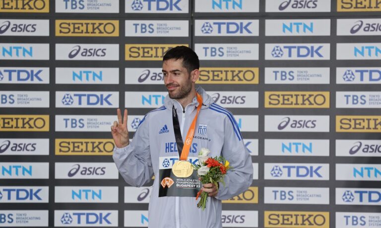 Μίλτος Τεντόγλου: Κορυφαίος αθλητής των Βαλκανίων το 2023 για τρίτη διαδοχική χρονιά
